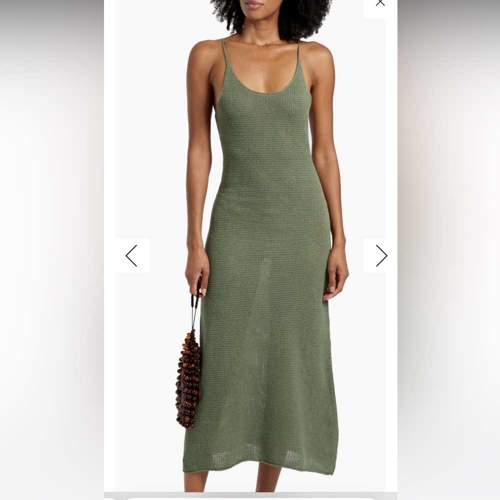 Onia Linen Midi Dress